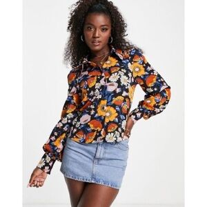 🌸ASOS🌸 Floral Button Down Blouse